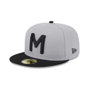 Caps* Montgomery Gray Sox Rickwood Classic 59FIFTY Fitted Hat - KTGCaps - Baseball caps for various teams, purchased online at a discount
