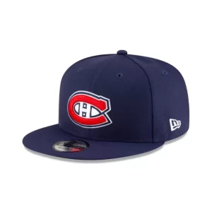 Caps* Montreal Canadiens Navy 9FIFTY Snapback Hat - KTGCaps - Baseball caps for various teams, purchased online at a discount