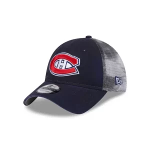 Caps* Montreal Canadiens Slick 9TWENTY Trucker Hat - KTGCaps - Baseball caps for various teams, purchased online at a discount