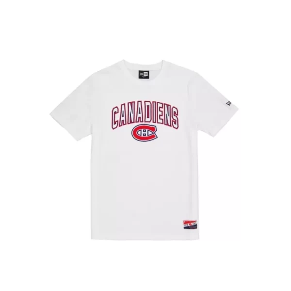 Caps* Montreal Canadiens Throwback White TShirt - KTGCaps - Baseball caps for various teams, purchased online at a discount