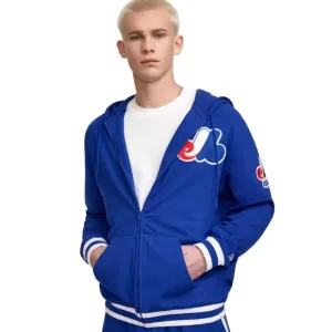 Caps* Montreal Expos Coop Logo Select FullZip Hoodie - KTGCaps - Baseball caps for various teams, purchased online at a discount