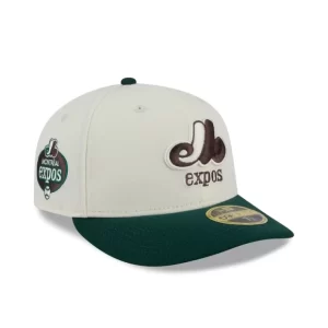 Caps* Montreal Expos Mahogany Dust Low Profile 59FIFTY Fitted Hat - KTGCaps - Baseball caps for various teams, purchased online at a discount