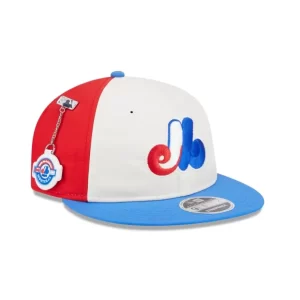 Caps* Montreal Expos Team Color Retro Crown 9FIFTY Adjustable Hat - KTGCaps - Baseball caps for various teams, purchased online at a discount