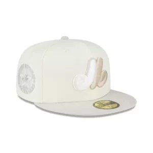 Caps* Montreal Expos White 59FIFTY Fitted Hat - KTGCaps - Baseball caps for various teams, purchased online at a discount