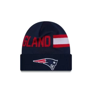 Caps* New England Patriots 2024 Cold Weather Tech Knit Beanie - KTGCaps - Baseball caps for various teams, purchased online at a discount