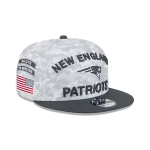 Caps* New England Patriots 2024 Salute to Service 9FIFTY Snapback Hat - KTGCaps - Baseball caps for various teams, purchased online at a discount