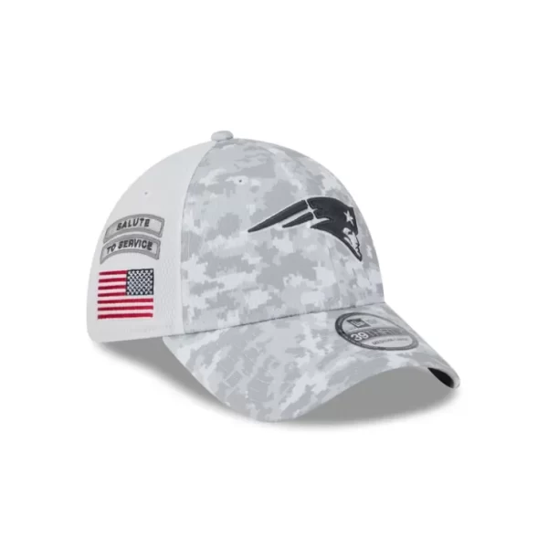 Caps* New England Patriots 2024 Salute to Service 39THIRTY Stretch Fit Hat - KTGCaps - Baseball caps for various teams, purchased online at a discount