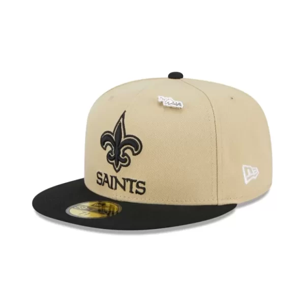 Caps* New Orleans Saints 2024 Inspire Change 59FIFTY Fitted Hat - KTGCaps - Baseball caps for various teams, purchased online at a discount