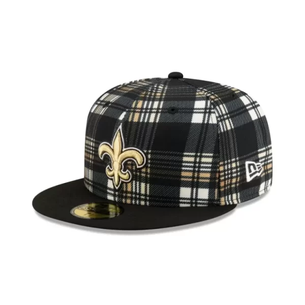 Caps* New Orleans Saints 2024 Sideline Statement 59FIFTY Fitted Hat - KTGCaps - Baseball caps for various teams, purchased online at a discount
