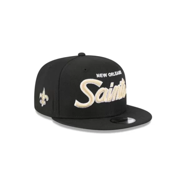 Caps* New Orleans Saints Script Kids 9FIFTY Snapback Hat - KTGCaps - Baseball caps for various teams, purchased online at a discount