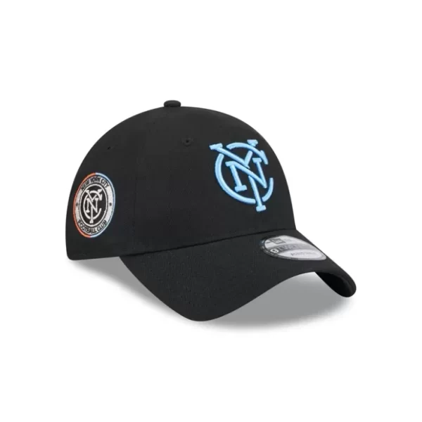 Caps* New York City FC 2024 Jersey Hook 9TWENTY Adjustable Hat - KTGCaps - Baseball caps for various teams, purchased online at a discount