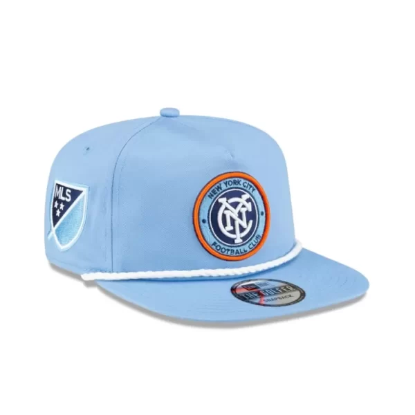 Caps* New York City FC 2024 MLS Kickoff Golfer Hat - KTGCaps - Baseball caps for various teams, purchased online at a discount