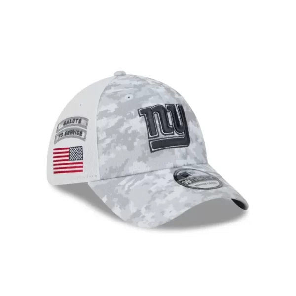 Caps* New York Giants 2024 Salute to Service 39THIRTY Stretch Fit Hat - KTGCaps - Baseball caps for various teams, purchased online at a discount