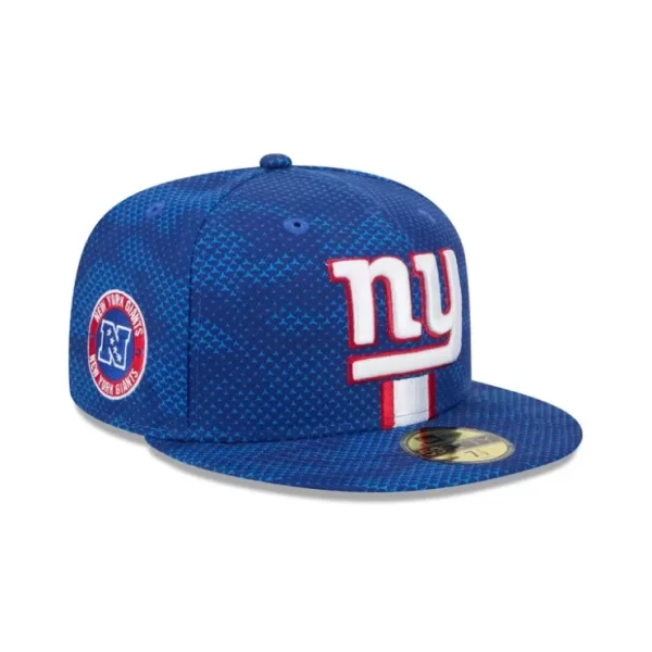 Caps* New York Giants 2024 Sideline 59FIFTY Fitted Hat - KTGCaps - Baseball caps for various teams, purchased online at a discount
