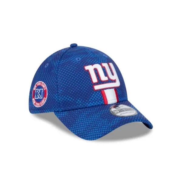 Caps* New York Giants 2024 Sideline 39THIRTY Stretch Fit Hat - KTGCaps - Baseball caps for various teams, purchased online at a discount