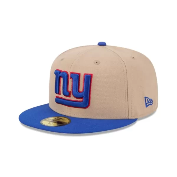 Caps* New York Giants Camel 59FIFTY Fitted Hat - KTGCaps - Baseball caps for various teams, purchased online at a discount