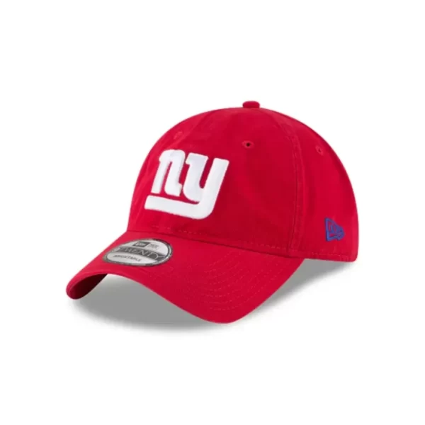 Caps* New York Giants Core Classic Red 9TWENTY Adjustable Hat - KTGCaps - Baseball caps for various teams, purchased online at a discount