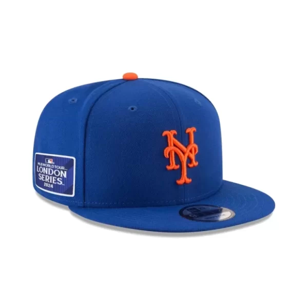 Caps* New York Mets 2024 MLB World Tour London Series 9FIFTY Snapback Hat - KTGCaps - Baseball caps for various teams, purchased online at a discount