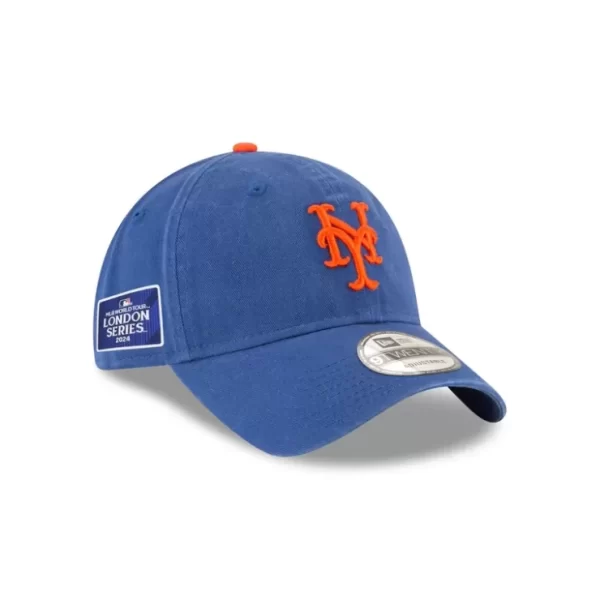 Caps* New York Mets 2024 MLB World Tour London Series 9TWENTY Adjustable Hat - KTGCaps - Baseball caps for various teams, purchased online at a discount